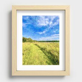 The Onward Path Recessed Framed Print