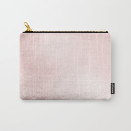 Elegant modern glamorous faux rose gold pattern Carry-All Pouch
