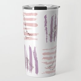 Copy of Musical trumpet pattern with notes Travel Mug