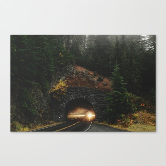Rainier Tunnel Canvas Print