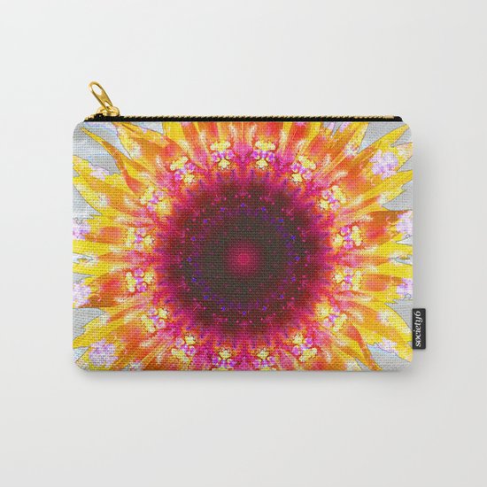 sunflower happiness Carry-All Pouch