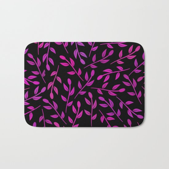 Colorful Leaves VII Bath Mat