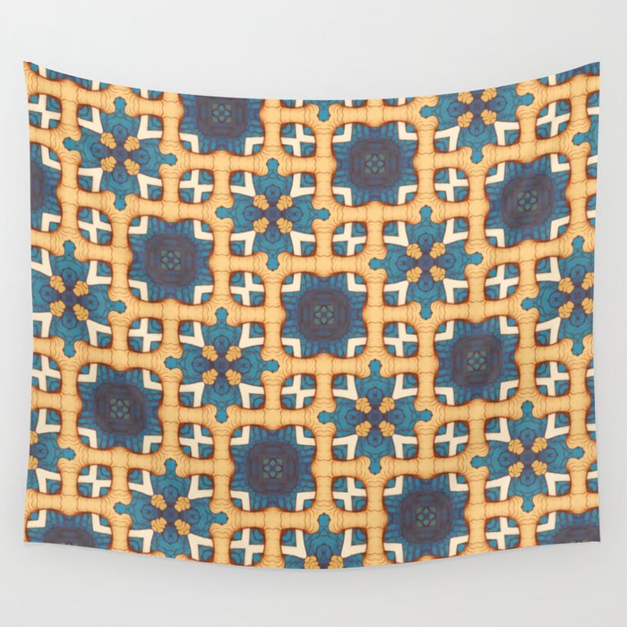 Star Basket Weave Wall Tapestry