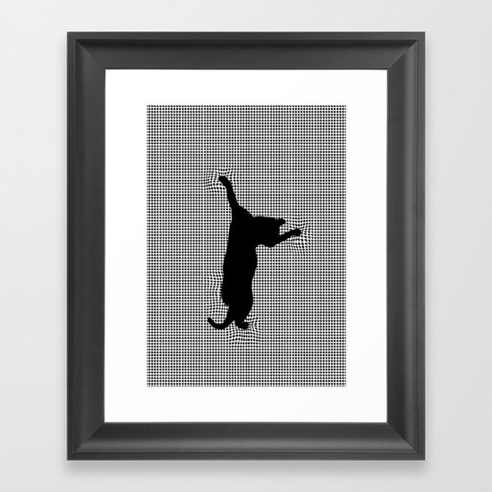 Hang in there! Framed Art Print