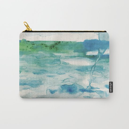 Miami Beach Watercolor #2 Carry-All Pouch