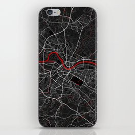 Dresden City Map of Germany - Oriental iPhone Skin