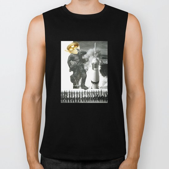 Another Day Begins Biker Tank