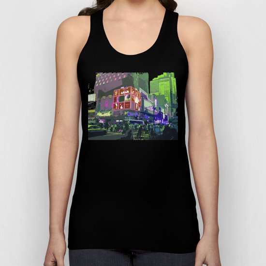 NY#10 Times Square3 Unisex Tank Top