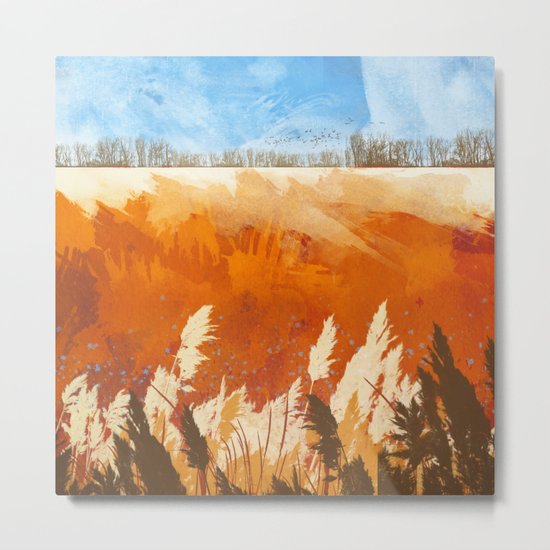 Golden Afternoon Metal Print