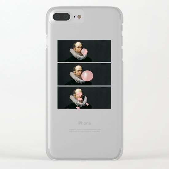 Tragedy - humor Clear iPhone Case