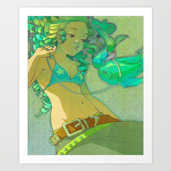 Pet Fish Art Print