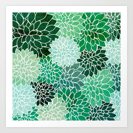 Succulents Art Print