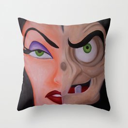 Evil Queen Throw Pillow
