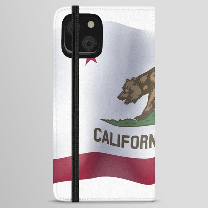 California flag iPhone Wallet Case