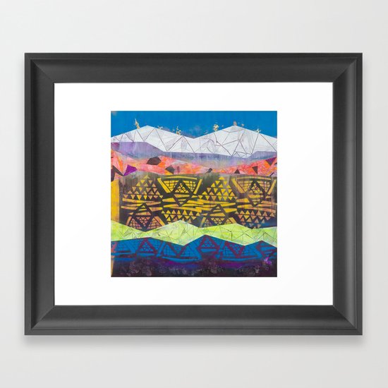 tropical fantasy soda Framed Art Print
