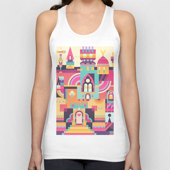Structura 6 Unisex Tank Top