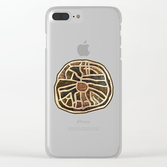 Ancestry / Map Clear iPhone Case