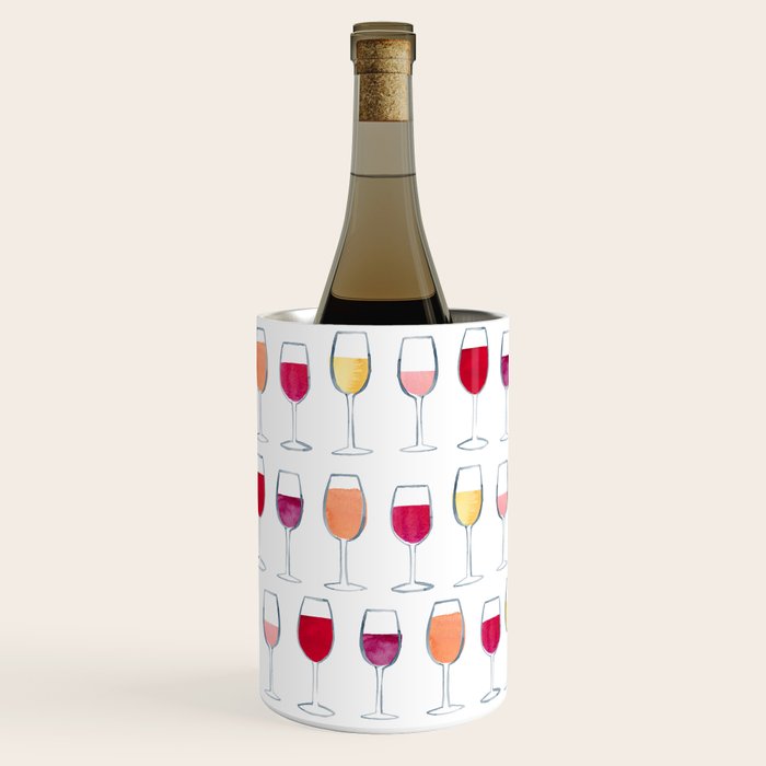 Happy Hour Wine Chiller by Liz Griffith Society6