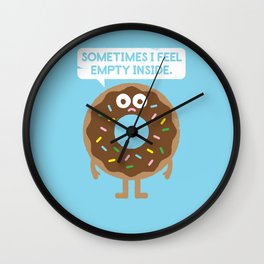 It's Not All Rainbow Sprinkles... Wall Clock