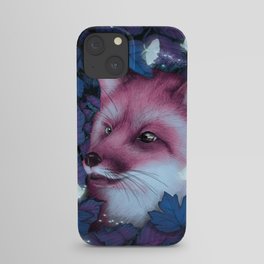 Fox in the Midnight Forest iPhone Case
