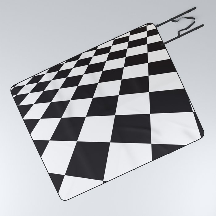 Checkered perspectives. Picnic Blanket