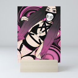Pink Bassdrip Mini Art Print