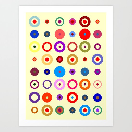 Op Art #7 Art Print