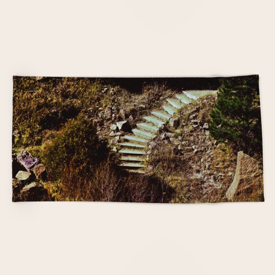 Staircase Beach Towel