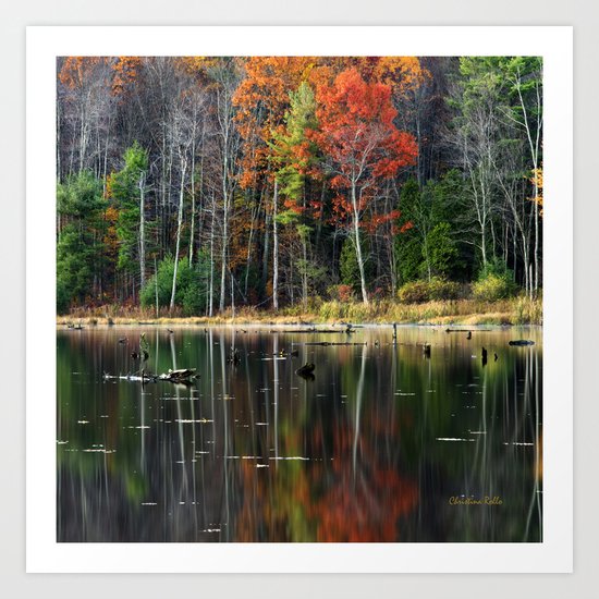 Fall Landscape Art Print