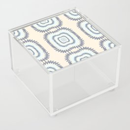Electric Blue Pattern Acrylic Box