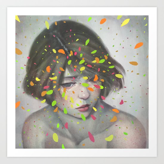Colours 02 Art Print