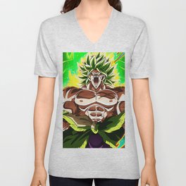 Broly Dragon Ball Super V Neck T Shirt