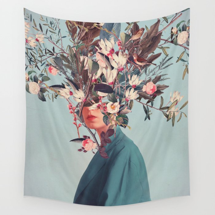 I was hidden but You saw me Wall Tapestry