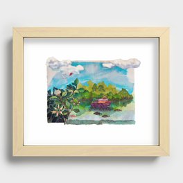 Paradise Found Recessed Framed Print