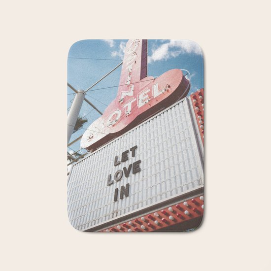 Let Love In II Bath Mat