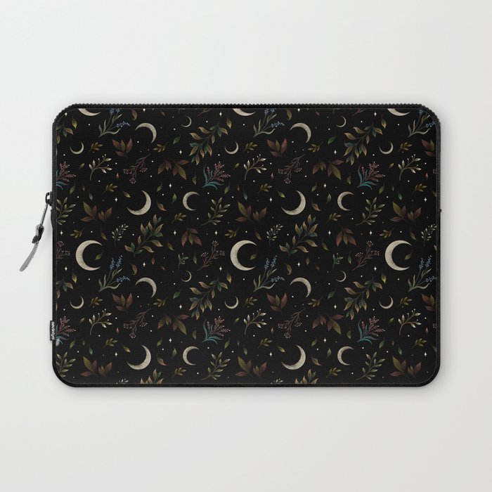 Crescent Moon Garden Laptop Sleeve