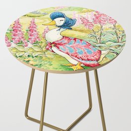“Jemima Puddle Duck” by Beatrix Potter Side Table