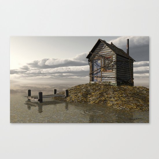 Locked Out Canvas Print