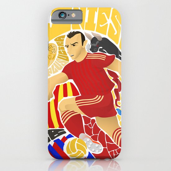 Iniesta iPhone & iPod Case