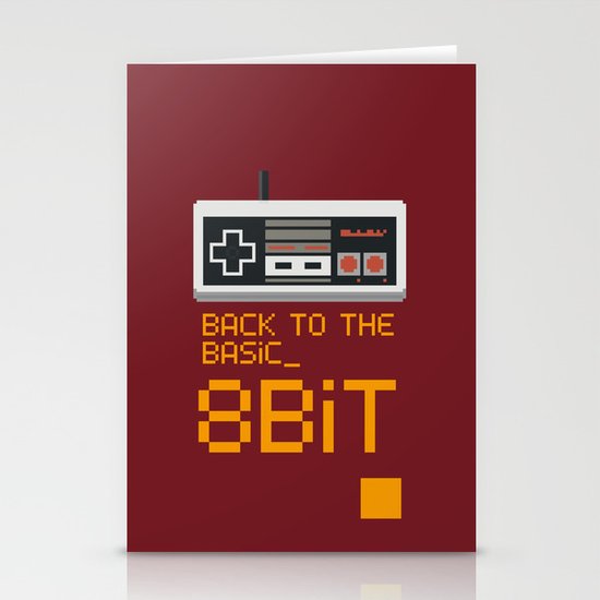 back to the basic_ Stationery Cards
