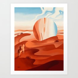 Desert Portal Art Print