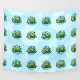 Chonk Frog Wall Tapestry