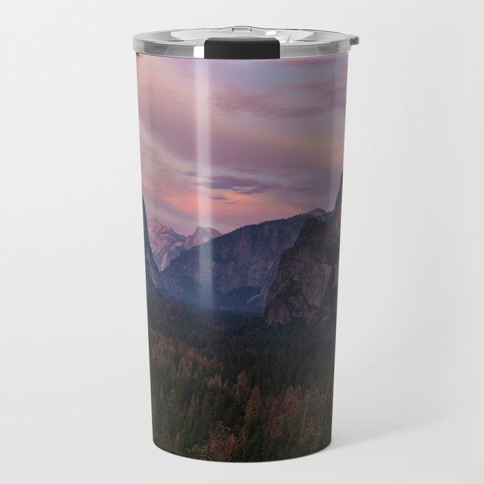 Yosemite Sunset Travel Mug