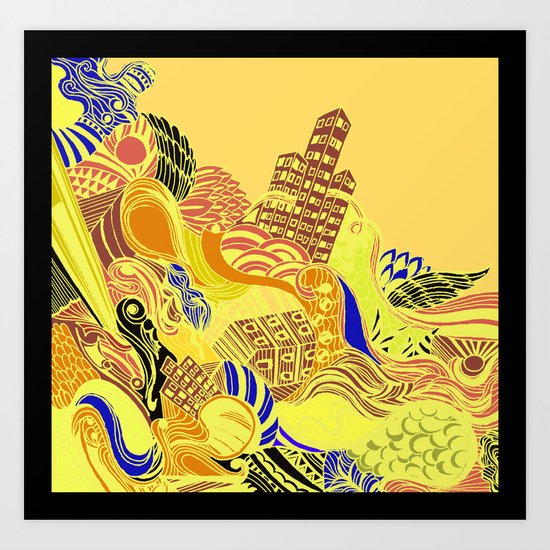 Movement Art Print