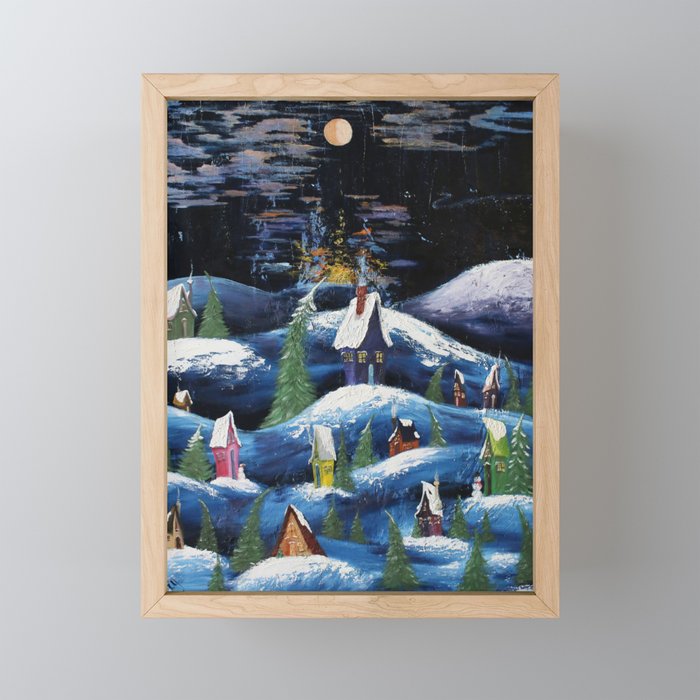 Winter Magic Framed Mini Art Print