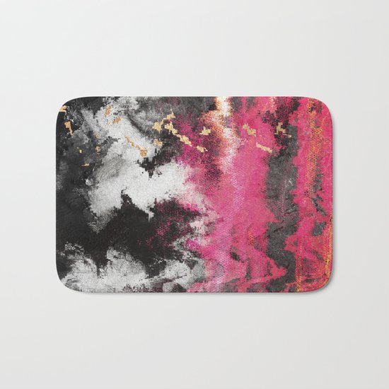 Pink Fusion Bath Mat