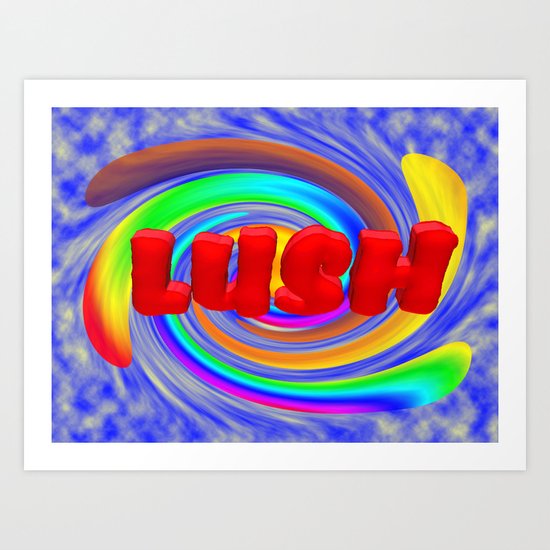 Lush Art Print