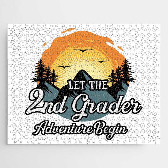 Let The 2nd Grade Adventure Begin Jigsaw Puzzle