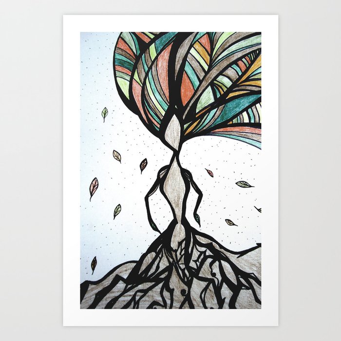 Roots Art Print