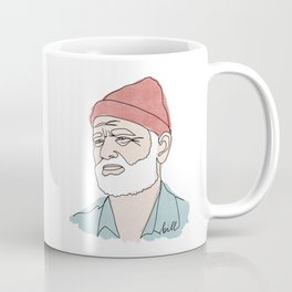 Bill Murray Line Drawing Coffee Mug